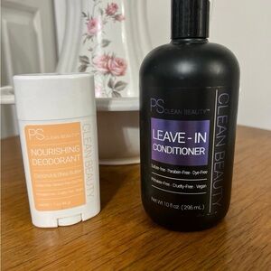 Leave-In Conditioner and Nourishing Deodorant Set
